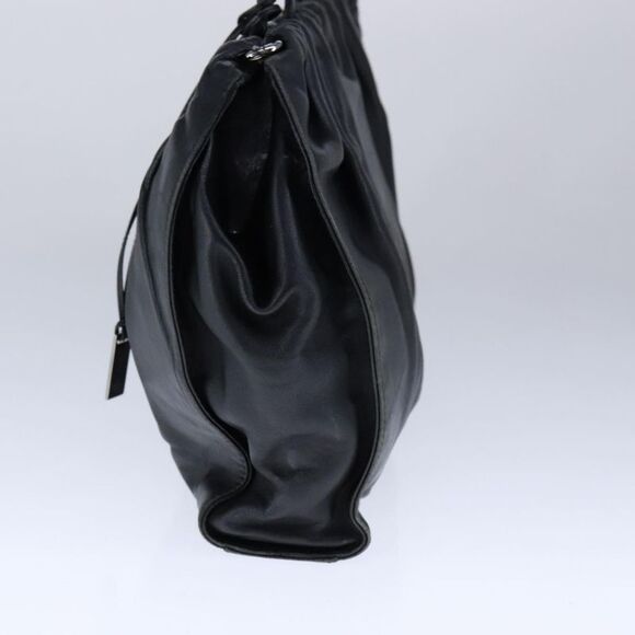 Prada Black Leather Handbag (Pre-Owned) - Picture 4 of 16